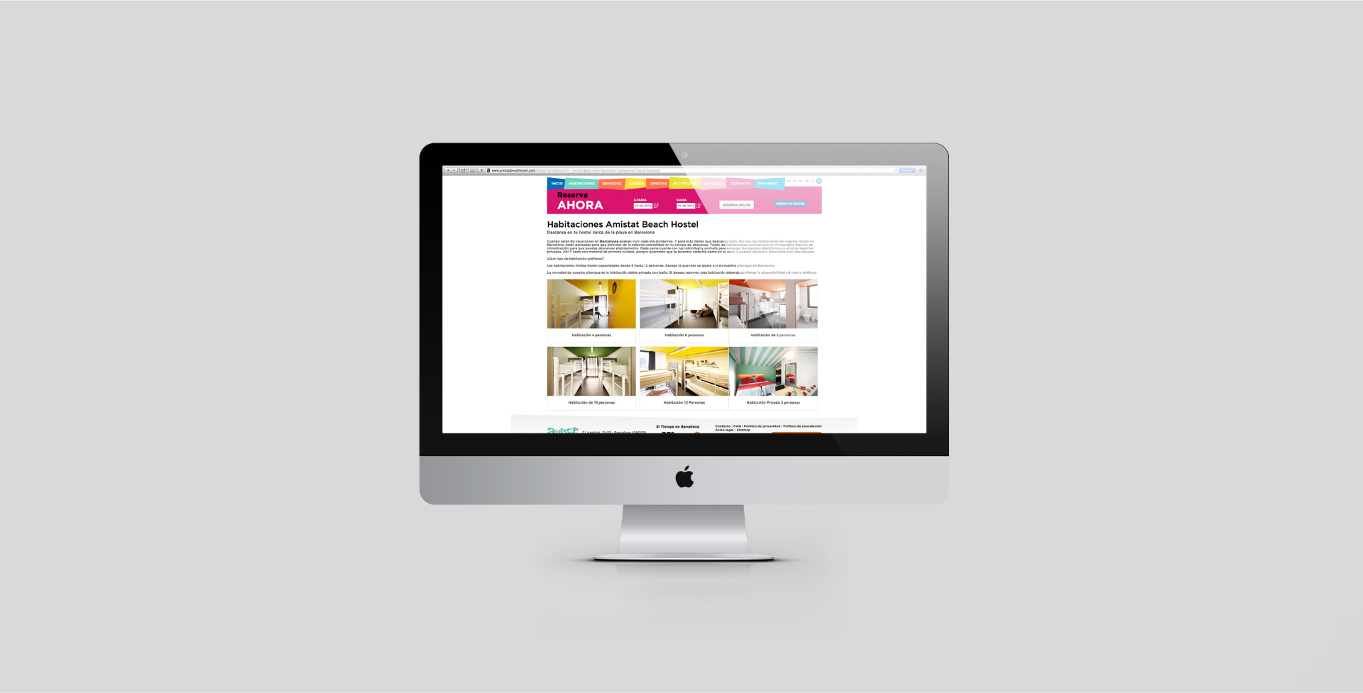 web launch online amistat beach hostell